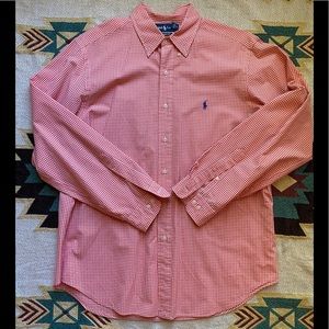Polo Ralph Lauren Button Down Dress Shirt Size L